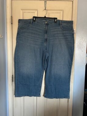 NWT Old Navy high rise WOW wide leg jeans size 30